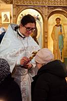 Архиерейское богослужение в Неопалимовском храме микрорайона ВНИИПО города Балашихи